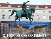 Steiermark zu Gast auf dem Wittelsbacherplatz: Steirischer Herbstmarkt „Steirisch Herbst'ln“ vom 05.-08.09.2019 in München ©Foto: Martin Schmitz)